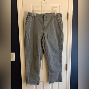 Grey chino pants from old navy
